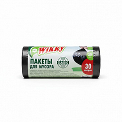 Пакеты для мусора 30 л. 30 шт "Классик" ТМ «WIKKY»