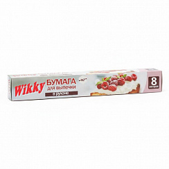 Бумага для выпечки ТМ «WIKKY» 8 м