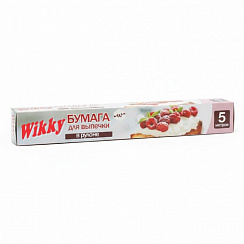 Бумага для выпечки ТМ «WIKKY» 5 м
