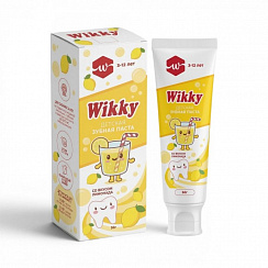 Детская зубная паста ТМ «Wikky» со вкусом лимонада