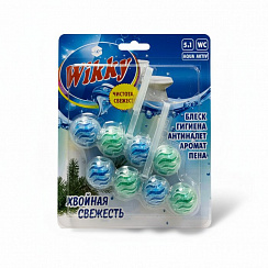 Подвесной блок для унитаза ТМ «Wikky» 2 шт * 60 г