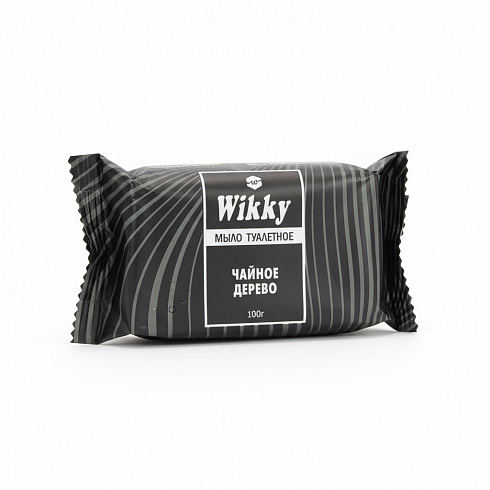  Туалетное мыло твёрдое глицериновое ТМ «WIKKY» 100 гр