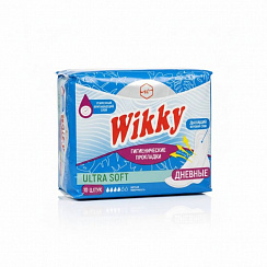 Дневные гигиенические прокладки ТМ «WIKKY»