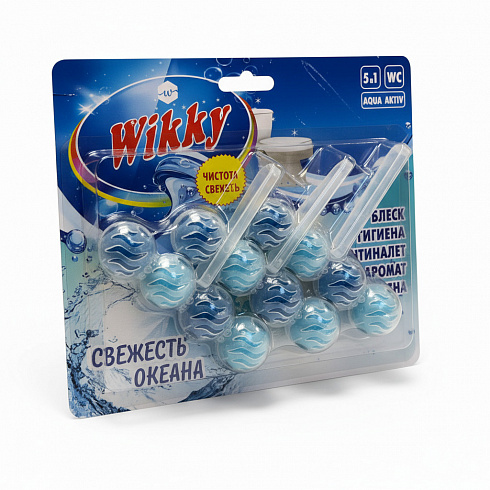 Подвесной блок для унитаза ТМ «Wikky» 3 шт * 60 г