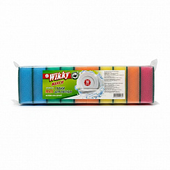 Губки для посуды ТМ «WIKKY» «Макси» 10 шт