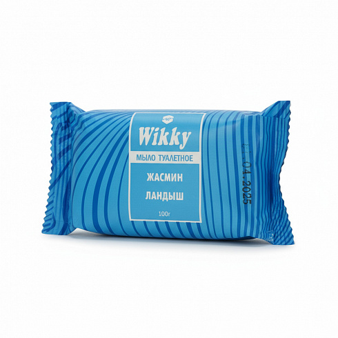  Туалетное мыло твёрдое глицериновое ТМ «WIKKY» 100 гр
