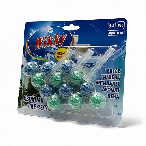 Подвесной блок для унитаза ТМ «Wikky» 3 шт * 60 г