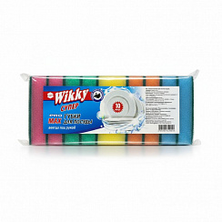 Губки для посуды ТМ «WIKKY» «Супер» 10 шт